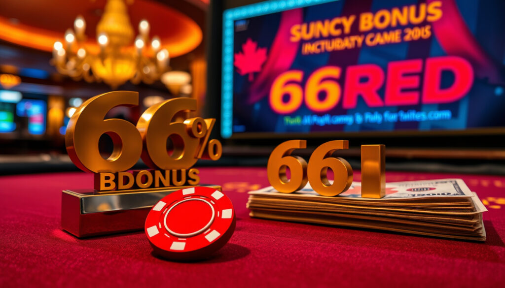 1Red Casino promo code 66RED: 66% bonus opptil 1000 CAD