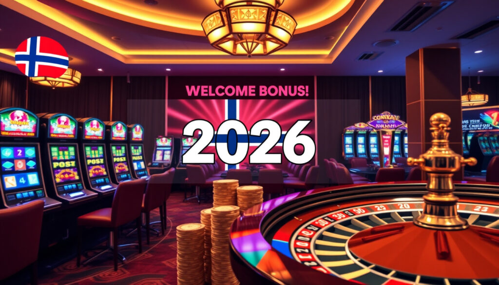 Beste Casino Velkomstbonus 2026: Topp Tilbud i Norge