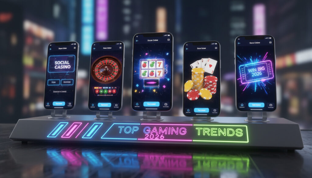 Beste Social Casino – Topp apper og sweepstakes 2026