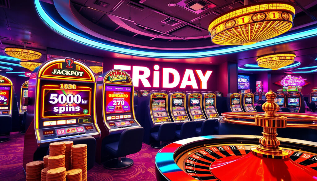 It’s Friday Casino – Opptil 5.000 kr + 200 Free Spins