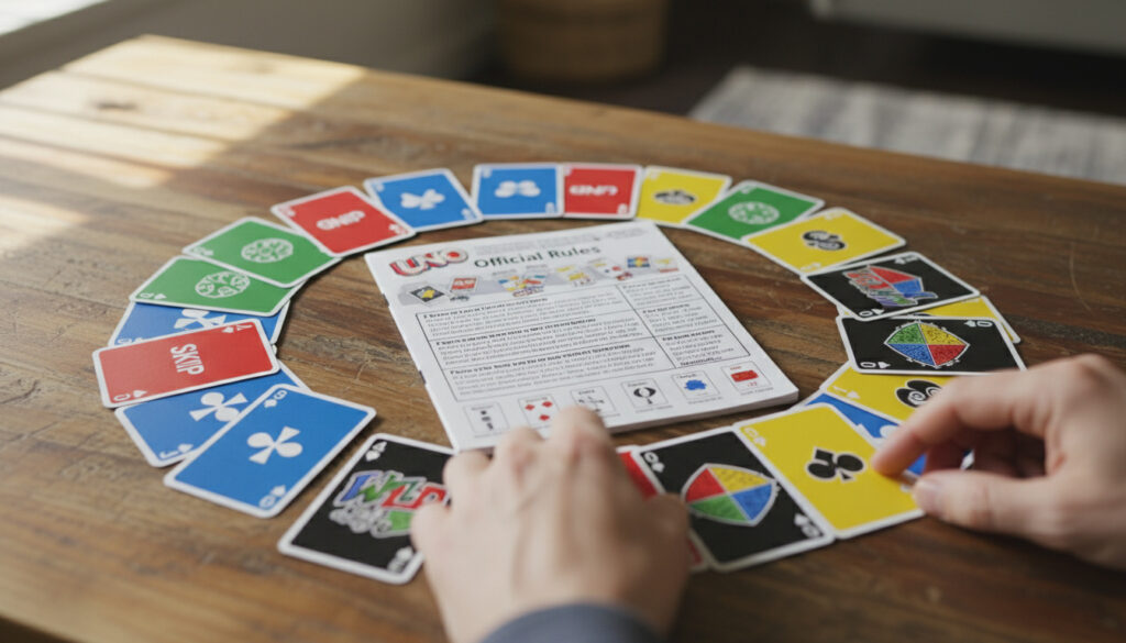 Regler Uno – Komplett offisiell guide til kortspillet