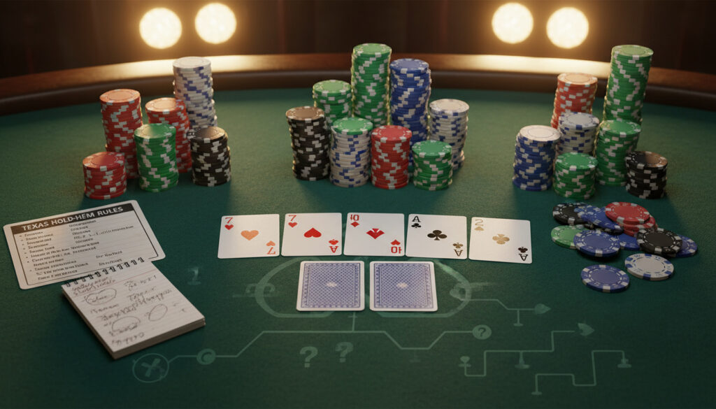 Texas Holdem Regler – Komplett Guide for Nybegynnere