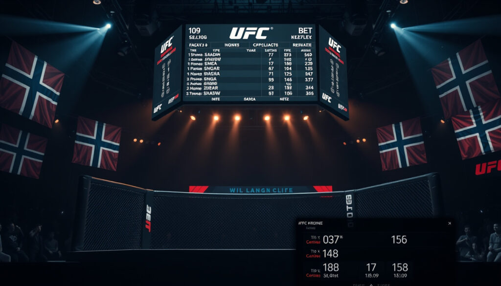 UFC Betting: odds, spillsider og tips for nordmenn