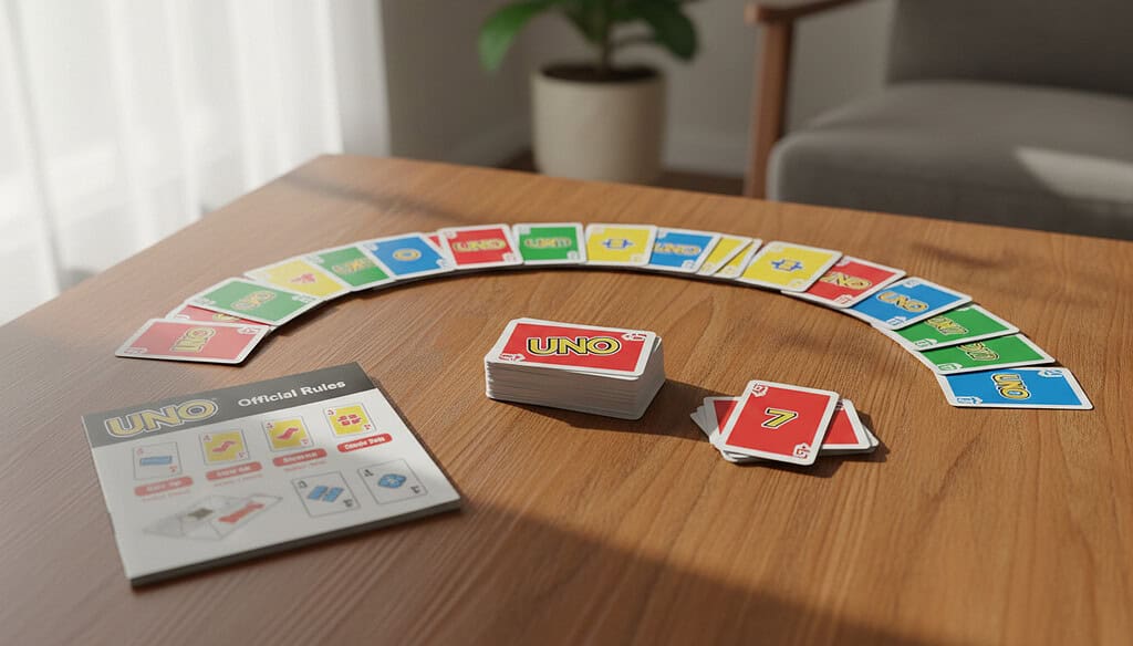 Uno regler guide for enkel strategisk kortspill